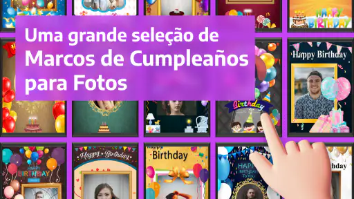 Marcos de Fotos de Cumpleaños screenshot