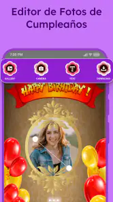 Marcos de Fotos de Cumpleaños screenshot