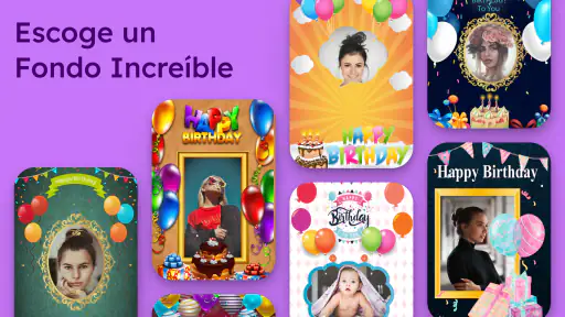 Marcos de Fotos de Cumpleaños screenshot
