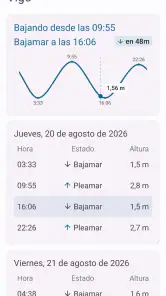 Mareas de Galicia screenshot