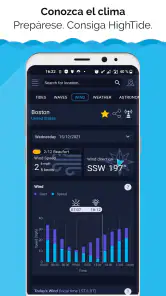 Mareas y estado de la mar screenshot