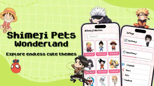 Mascotas de pantalla Shimeji screenshot