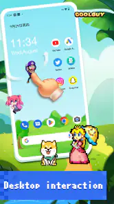 Mascotas de pantalla Shimeji screenshot