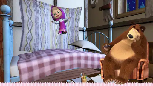 Masha y el Oso: Buenas noches screenshot