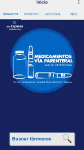 Medicamentos vía parenteral screenshot