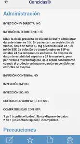 Medicamentos vía parenteral screenshot