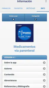 Medicamentos vía parenteral screenshot