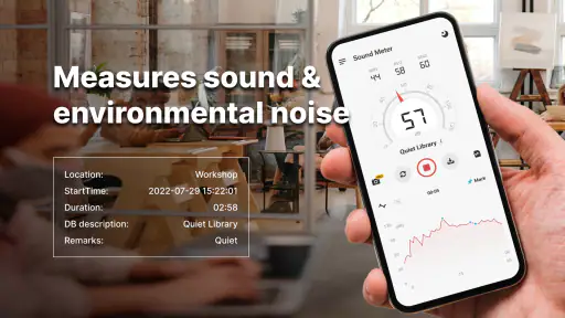 Medidor de sonido y detector screenshot
