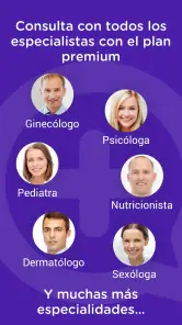 mediQuo Chat Médico - consulta screenshot