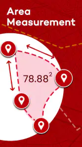 Medir Área y Distancia GPS screenshot