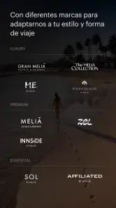 Meliá: Reserva hotel y resorts screenshot