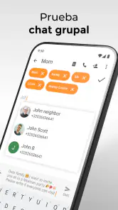Mensajería SMS Simple screenshot