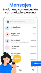 Mensajes screenshot