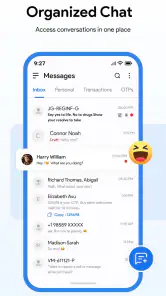 Mensajes SMS screenshot