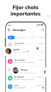 Mensajs:Texto SMS App de inici screenshot