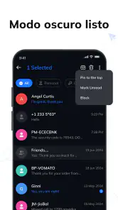 Mensajs:Texto SMS App de inici screenshot