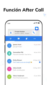 Mensajs:Texto SMS App de inici screenshot