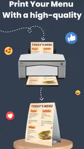 Menu Maker, Design Creator screenshot