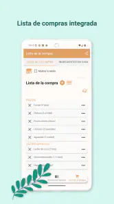 Menú Semanal Planificador screenshot