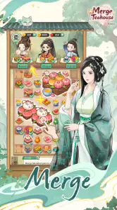 Merge Teahouse screenshot