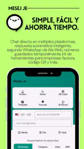 Mesej Je:  de Chat Empresarial screenshot