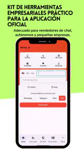 Mesej Je:  de Chat Empresarial screenshot