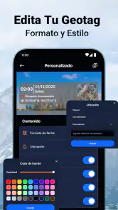 MeShot: GPS Camera & Geo Stamp screenshot
