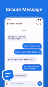 Messages screenshot