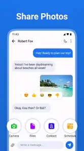 Messages screenshot