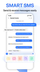 Messages: SMS, Messenger Home screenshot