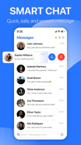 Messages - SMS, Text, Launcher screenshot