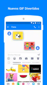 Messenger-mensaje de texto App screenshot