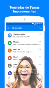 Messenger-mensaje de texto App screenshot