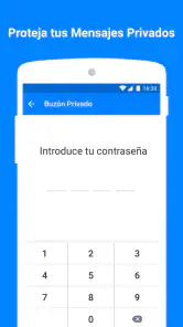 Messenger-mensaje de texto App screenshot