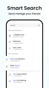 Messenger: Messages SMS App screenshot