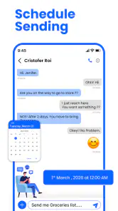 Messenger: SMS Home Launcher screenshot