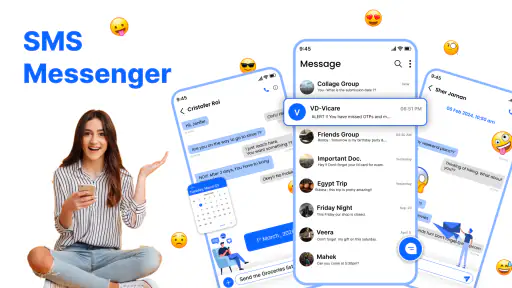 Messenger: SMS Home Launcher screenshot