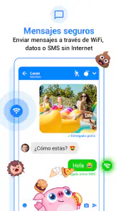 Messenger SMS Mensajes Emojis screenshot