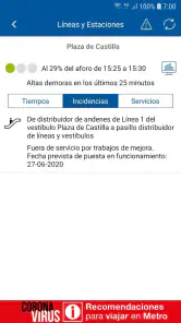 Metro de Madrid Oficial screenshot
