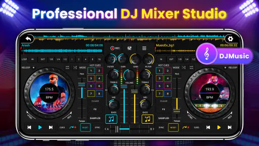 Mezclador de música de DJ screenshot