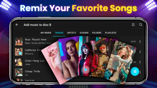 Mezclador de música de DJ screenshot