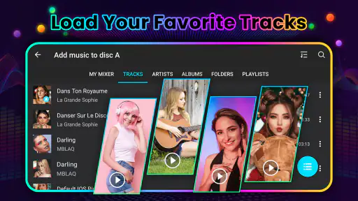 Mezclador de música DJ screenshot