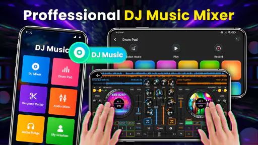 Mezclador de música para DJ 3D screenshot