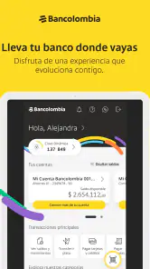 Mi Bancolombia screenshot