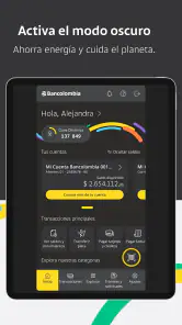 Mi Bancolombia screenshot