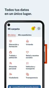 Mi carpeta ciudadana screenshot