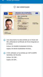 mi DNI screenshot