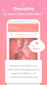 Mi embarazo. Calendario app screenshot