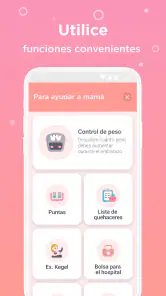 Mi embarazo. Calendario app screenshot