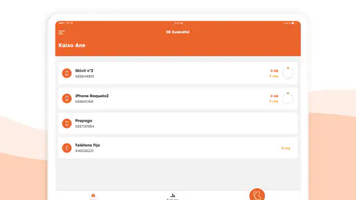 Mi Euskaltel: Área Cliente screenshot